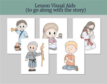 Load image into Gallery viewer, May Full MONTH NURSERY Lesson Helps (5 Lessons) Come Follow Me for Toddlers