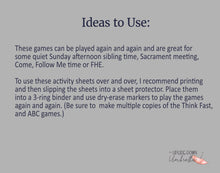 Load image into Gallery viewer, Christmas Nativity Printable Games and Activities Kit