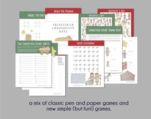 Load image into Gallery viewer, Christmas Nativity Printable Games and Activities Kit, Games for Christian Children, Christ-centered Christmas Activities, Religious Games