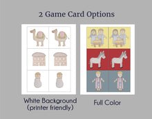 Load image into Gallery viewer, Christmas Nativity Memory Match Game