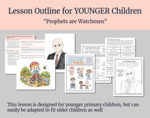 Load image into Gallery viewer, November 2-8 | Come Follow Me Primary | “A New Spirit Will I Put within You” | Stick of Joseph, Prophets are Watchmen