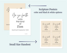 Load image into Gallery viewer, November 17-23 | LDS Young Women- Young Men Lesson Outline | D&C 133-134, Doctrine Covenants Come Follow Me 2025, "Prepare... Bridegroom"