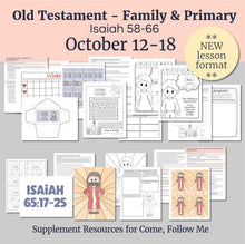 Load image into Gallery viewer, October 12-18 | Come Follow Me Primary Lesson | “The Redeemer Shall Come to Zion” | Sabbath Day, Christ Will Come Again