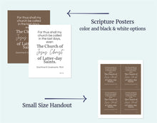 Load image into Gallery viewer, October 13-19 | LDS Youth Sunday School Lesson Outline | Doctrine and Covenants 115-120 Come, Follow Me, "Sacrifice More Sacred... Increase"