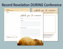 Load image into Gallery viewer, diario de conferencia general octubre 2025 | *SPANISH* General Conference Journal October 2025