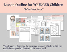 Load image into Gallery viewer, October 5-11 | Come Follow Me Primary Lesson | “He Hath Borne Our Griefs, and Carried Our Sorrows” | Seek the Lord, Put on Thy Strength