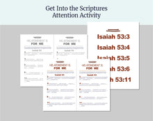 Load image into Gallery viewer, October 5-11 | LDS Youth Sunday School Lesson Outline | “He Hath Borne Our Griefs, and Carried Our Sorrows”