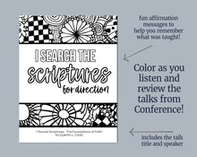 Load image into Gallery viewer, October 2024 Conference Coloring Pages