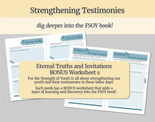 Load image into Gallery viewer, October Week 1 | LDS Young Women Lesson Helps | For Strength of Youth | My Body Is Sacred | YW FSY Outline