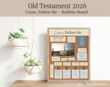 Load image into Gallery viewer, Old Testament Bulletin Board BUNDLE- Bulletin Board, Scripture Cards and Old Testament Hero Posters for LDS Families Come, Follow Me 2026