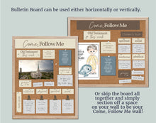 Load image into Gallery viewer, Old Testament Bulletin Board BUNDLE- Bulletin Board, Scripture Cards and Old Testament Hero Posters for LDS Families Come, Follow Me 2026