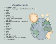 Load image into Gallery viewer, Bible Story Cutouts | Old Testament Scripture Pals | FULL Old Testament