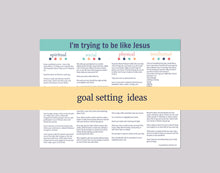 Load image into Gallery viewer, PRIMARY Goals Mini Kit - Goal Setting Ideas and Helps for Primary Children