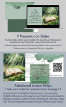 Load image into Gallery viewer, Relief Society lesson outline, Lesson slides and handouts for RS from "It Is Wisdom in the Lord That We Should Have the Book of Mormon" by President Mark L. Pace from the April 2024 General Conference