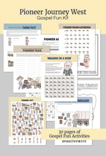 Load image into Gallery viewer, Pioneer Fun Kit, Games & Activities for Primary Children