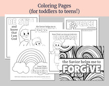 Load image into Gallery viewer, September 8-14 Primary Lesson Helps for Come Follow Me 2025 | Home and Church | D&C 98-101 "Be Still and Know That I Am God"