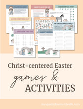 Load image into Gallery viewer, Easter Games and Activities Kit | He Is Risen Christ-centered Easter Fun