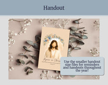 Load image into Gallery viewer, Rejoice in Christ | 2027 Youth Theme YW Printable Posters for LDS Young Women, Philippians 4:4
