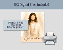 Load image into Gallery viewer, 2027 LDS Youth Theme | Young Women Rejoice in Christ , Philippians 4:4 | Printable YW Posters