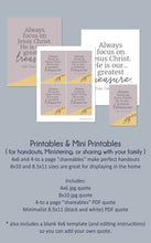 Load image into Gallery viewer, "Jesus Christ is the Treasure" by Elder Dale G. Renlund October 2023 General Conference printable quotes