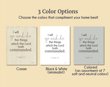 Load image into Gallery viewer, scripture cards for LDS families, minimalist, farmhouse style book of mormon cards, weekly scriptures for come follow me