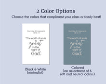 Load image into Gallery viewer, Doctrinal Mastery Scripture Cards - Doctrine and Covenants 2025