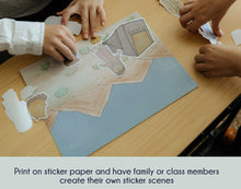 Load image into Gallery viewer, Old Testament Scripture Pals | Bible Story Cut Outs Playset (Set #1: Genesis 1-50)