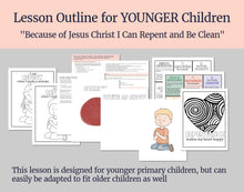 Load image into Gallery viewer, September 14-20 LDS Primary Lesson | “God Is My Salvation” | Repentance, Names of Christ, Isaiah
