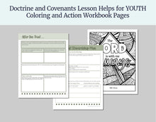 Load image into Gallery viewer, September 15-21 | LDS Youth Lesson Plan | Sunday School Outline | Doctrine and Covenants 102-105 Come, Follow Me, "After Much Tribulation"