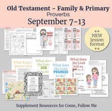 Load image into Gallery viewer, September 7-13 | Come Follow Me Primary Lesson | “He Shall Direct Thy Paths” | Trust in the Lord with All Thine Heart
