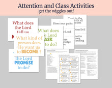 Load image into Gallery viewer, September BUNDLE | Primary Come, Follow Me Lesson Helps for Home & Church