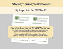 Load image into Gallery viewer, September 20 | LDS Young Women Lesson Helps | For Strength of Youth | Priesthood Keys | YW & YM FsY | September Week 3