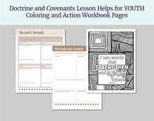 Load image into Gallery viewer, September 22-28 | LDS Youth Lesson Outline | Young Women- Young Men | D&C 106-108, Doctrine Covenants Come Follow Me 2025, "Order of Son..."