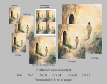 Load image into Gallery viewer, Easter Art BUNDLE - Victory and Christ the Lord is Risen Today