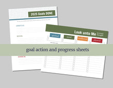 Load image into Gallery viewer, 2025 LDS Youth Theme - Look unto Me in Every Thought | YM Goals Ideas