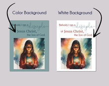 Load image into Gallery viewer, YW YM Poster 2024- "I Am a Disciple of Jesus Christ" | 3 Nephi 5:13