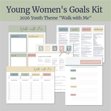 Load image into Gallery viewer, Goal Setting Kit for Young Men | LDS Children and Youth Program | 2026 Youth Theme | Walk with Me