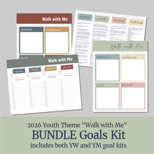 Load image into Gallery viewer, Primary Goal Setting Kit | 2026 - "I Will Walk with Jesus"