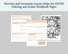 Load image into Gallery viewer, September 8-14 | LDS Youth Lesson Outline | Young Women- Young Men | D&C 98-101, Doctrine Covenants Come Follow Me 2025, "Be Still and Know"