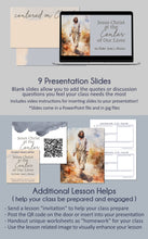 Load image into Gallery viewer, Jesus Christ at the Center of Our Lives - Elder Jose F. Alonso - April 2024 Relief Society lesson helps, lesson slides and artwork