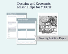 Load image into Gallery viewer, April 7-13 - LDS Lesson Helps | YW YM | D&C 30-36 - Come Follow Me 2025 Doctrine and Covenants "Lift Up Your Voice... Declare My Gospel"