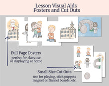 Load image into Gallery viewer, April 14-20 - Easter | Lesson Helps for Home, Church | Primary Come, Follow Me 2025 | He Is Risen LDS Primary Lesson for Easter Sunday