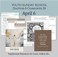 Load image into Gallery viewer, April BUNDLE | YOUTH Come, Follow Me Helps for Home and Church