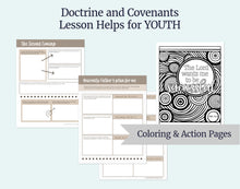 Load image into Gallery viewer, March 31-April 6 - LDS Lesson Helps | Youth Sunday School - Come Follow Me 2025 Doctrine and Covenants "Jesus Christ Will Gather His People"