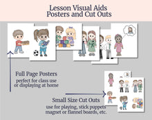 Load image into Gallery viewer, April 7-13 Lesson Helps for Home, Church | Primary Come, Follow Me 2025 | D&C 30-36 "Lift Up Your Voices.. to Declare My Gospel"