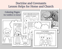Load image into Gallery viewer, April 7-13 Lesson Helps for Home, Church | Primary Come, Follow Me 2025 | D&C 30-36 "Lift Up Your Voices.. to Declare My Gospel"