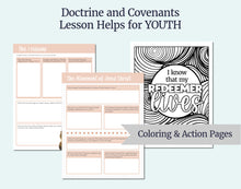 Load image into Gallery viewer, April 14-20 EASTER - LDS Lesson Helps | Youth Sunday School - Come Follow Me 2025 Doctrine and Covenants