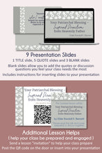 Load image into Gallery viewer, April 2023 General Conference RS Lesson plan and handouts