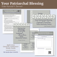 Load image into Gallery viewer, Your Patriarchal Blessing: Inspired Direction From Heavenly Father by Randall K. Bennett April 2023 General Conference Lesson helps and study guide for RS