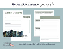 Load image into Gallery viewer, General Conference Notebook for Young Men - (undated, use for any conference!)